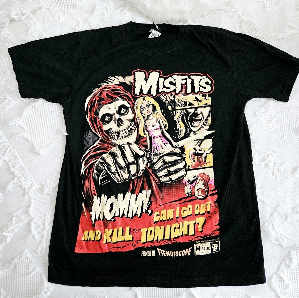 Misfits Graphic Band Tee Tshirt Top Size Unisex Large